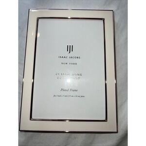 Issac Jacobs Classic Home Collection Plated Frame 5x7 Inch Rose Gold Plated